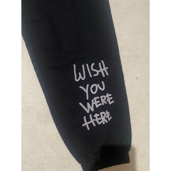 Travis Scott x Champion Fleece Astroworld Sweatpants Joggers Size Medium - Picture 3 of 8